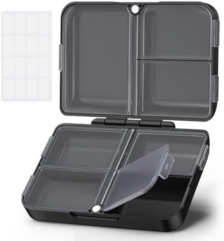AUVON Daily Pill Organizer 7-Day AM PM – Compact