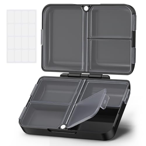 AUVON Daily Pill Organizer Fit with Your Purse or Pocket,...