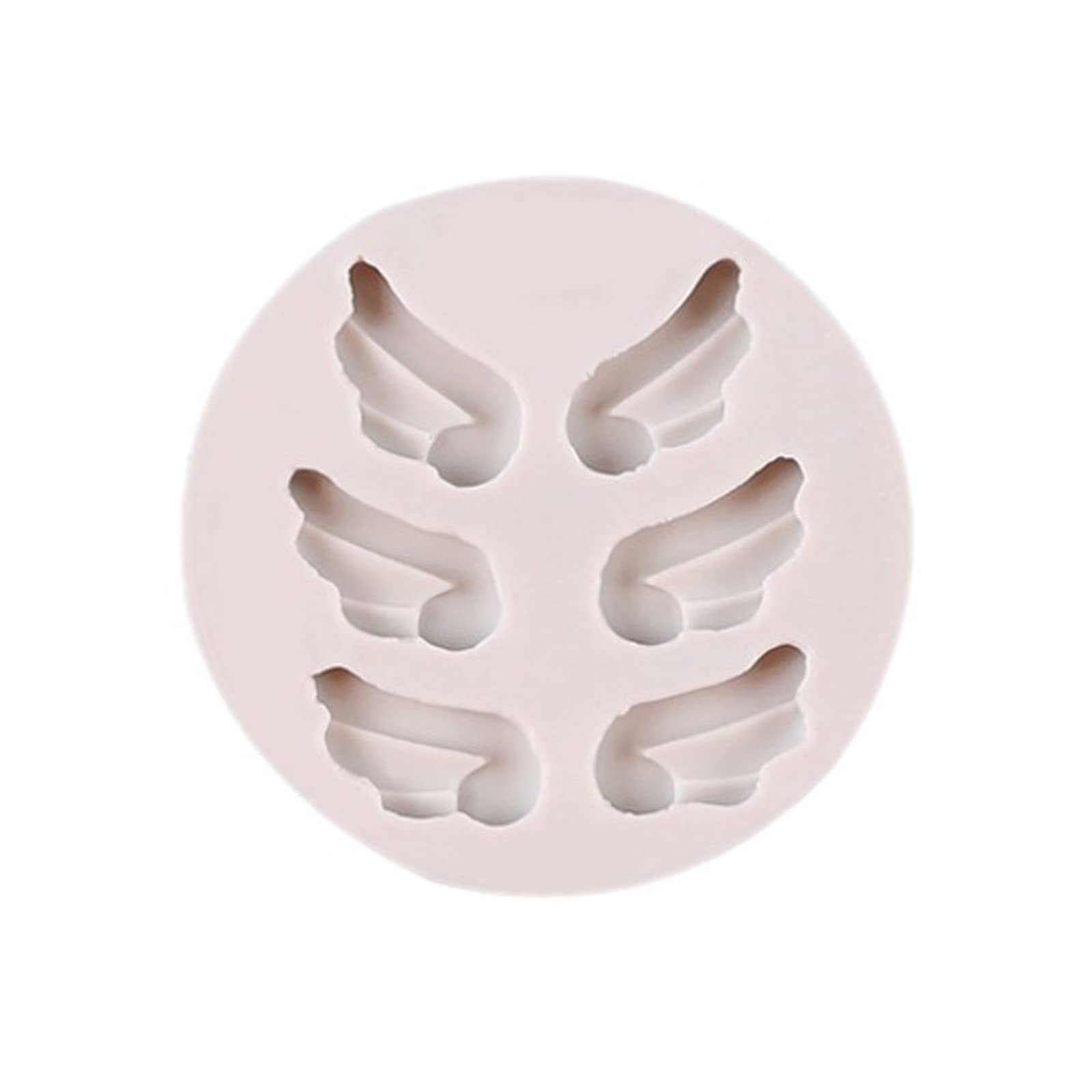 Buxuaaaa Angel Wings Shape Silicone Mold Fondant Cake Chocolate Cake Decorating Tools Kitchen Baking Accessories Molds for Baking Silicone for Decorations Decorating Pastry Shapes Molds for Epoxy