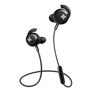 Philips SHB4305BK/00 In-Ears Kopfhörer (Bluetooth, voluminöse Bässe, Kabellos, Integriertes Mikrofon, 6 Stunden…