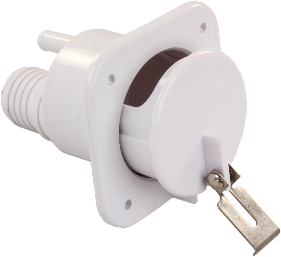 JR Products 37525 Polar White Slide-Out Gravity Water Fill