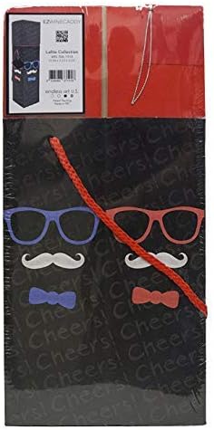 ワインギフトボックス 口ひげラフィトコレクション 2個セット 保管やディスプレイに最適なワインボックス ギフトタグ付き