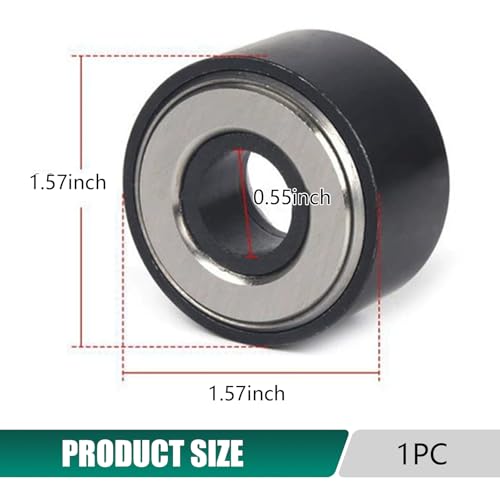 Image of 1 Set Wheel Stud Installer Tool, M12x1.25 M12x1.5 M14x1.5 Iron Lug Stud Installer Tool with 3 /4 inch Hex Wheel Lug Nuts, Universal 22800 Stud Installer for Most Cars and Light-Duty Trucks (Black)