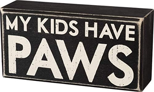 Primitives by Kathy Rustic Décor Box Sign, 6" x 3", Neutral