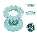 OSDUE All-in-One Spülbecher für Malpinsel – Reinigungsbecher mit Palette und Organizer für...