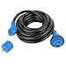 SCITOO 30AMP 25Feet RV Extension Cord,Heavy Duty 3,STW 6AWG3C + 8AWG1C RV Power Cord for RVs, Generators, Campers, ETL/CETL Listed