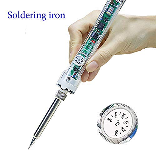 Portable Soldering Guns For Electronics,WD-907 STATIC FREE Welding Soldering Iron 60w Adjustable Temperature