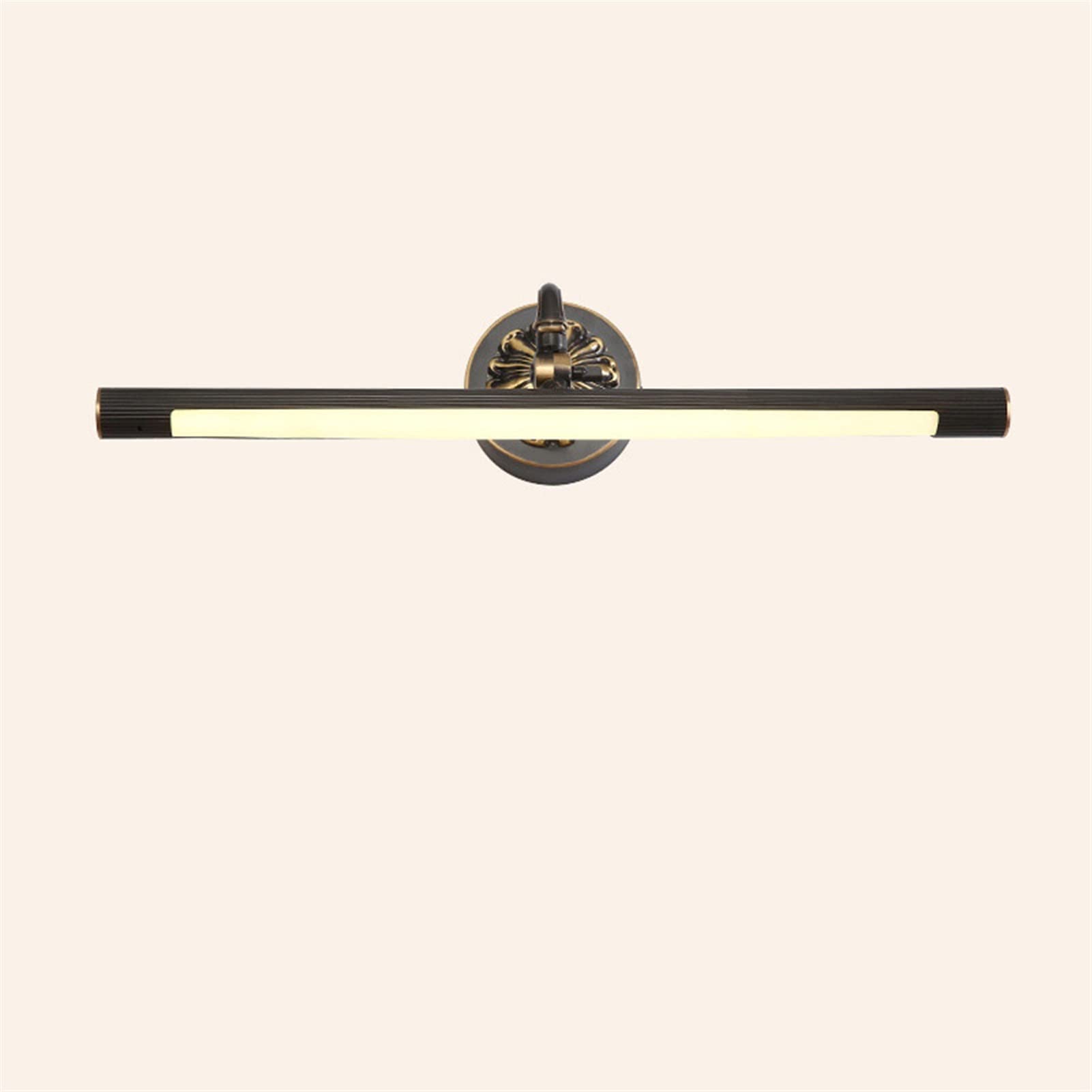 Luz LED de espejo ajustable de 14W con interruptor para iluminar el mueble de baño