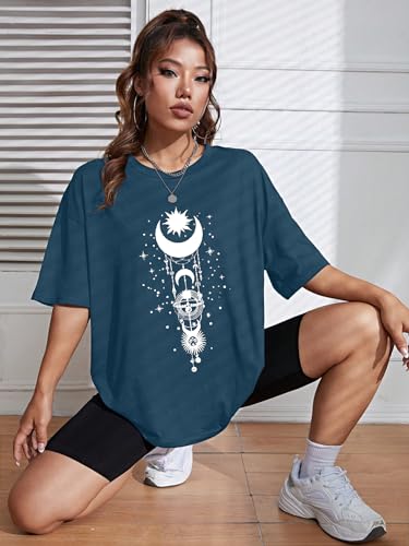 Image of Kvinner Women's Solid Oversized Fit T-Shirt