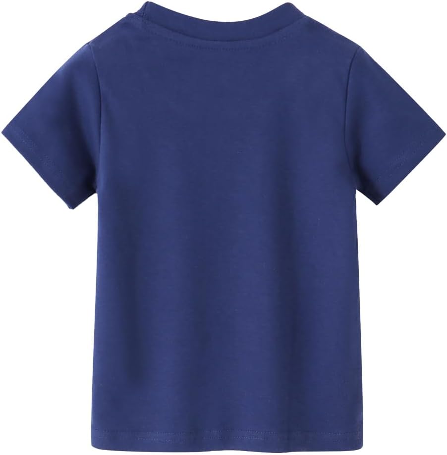 Truck Shirts Toddler Boys Kids Summer T Shirts Short Sleeve - Image 2