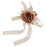 panier en osier avec paillettes Décoration de mariage élégante : ce panier de fleurs rustique est conçu pour ajouter d’élégance et de charme à cérémonie de mariage, la rendant . boutonnière de rose blanche pour homme, corde lasso