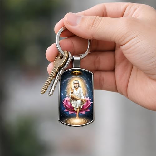 Image of Premium Printed Metal Keychain for Men & Women | High-Definition Artwork Print | Durable Key Ring for Car, Bike, Home & Office Keys | Stylish Decorative Key Holder Gift