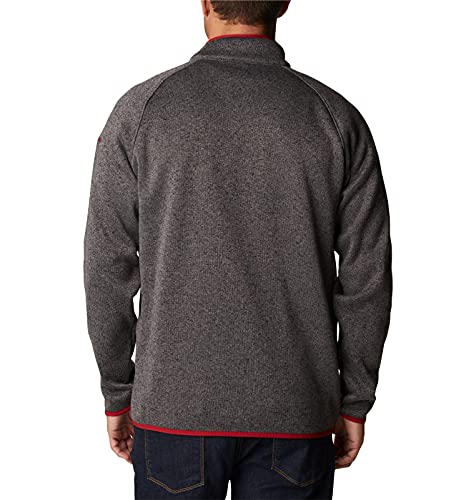 Image of Columbia NCAA mens Collegiate Canyon Point Sweater Fleece Half Zip