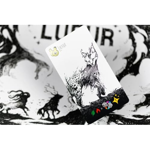 Asmodee - Lueur - Jeu de Société Immersif pour Enfants Dès 10 Ans - Plongez dans Un Univers Mystique - Jeu de Dés et Combinaisons - pour 2 À 4 Joueurs - 45 Minutes - Version Française - Bombyx