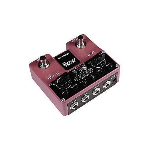 Mooer Tender Octaver Pro, Stereo Octave Pedal With Adjustable Between Unison And +1/-1 Octave Make Your Harmonization, Pitch Shifting, Whammy And Detune Chorus Effects #TOP2