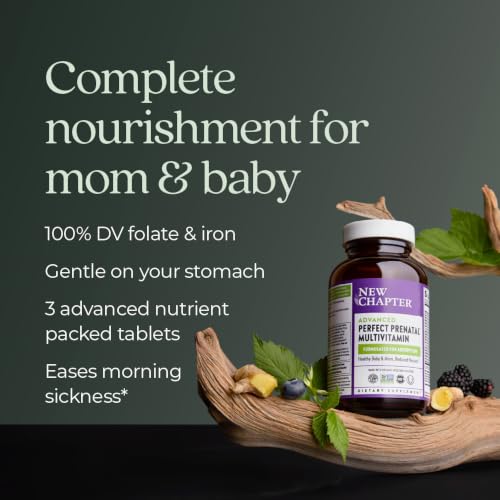New Chapter Advanced Perfect Prenatal Vitamins, 96 Count - image 5