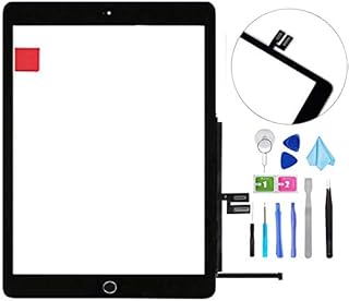 Black Touch Screen Digitizer for iPad 7/8 Gen 2019 2020 7th/8th Generation A2197 A2198 A2200 A2270 A2428 A2429 A2430 Front Glass Replacement Assembly Replacement with Home Button