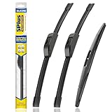 5 PLUS® Silicone Windshield Wipers Replacement for 2005-2022 HONDA Odyssey Wiper Blades(Set of 3),Automotive Replacement Windshield Wiper Blades For My Car-26'/22'/16'