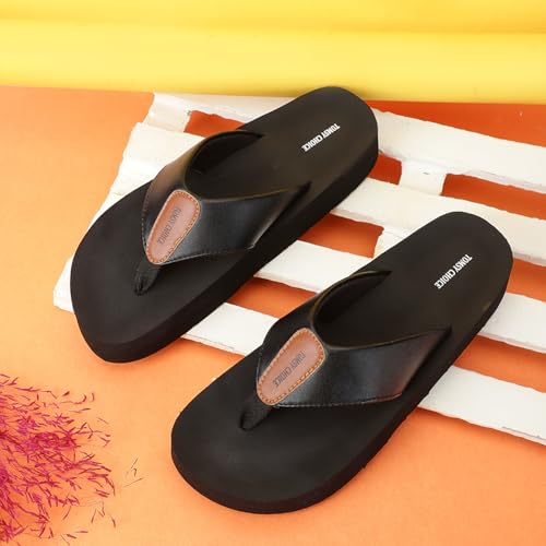 Image of EVA Flip Flops for Men | Soft & Lightweight EVA Sole | Comfortable Slippers for Indoor & Outdoor Use