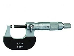 Helios-Preisser 0800501 Metall-Bügelmessschraube 0-25mm