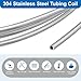 uxcell Stainless Steel Tubing Coil, 1/8
