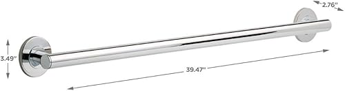 Miniatura 9 de Delta Faucet 41516-CZ Estante esquinero contemporáneobarra auxiliar, bronce champán, 41812-CZ