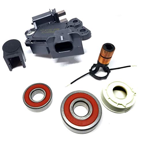 ManiacEM Alternator Rebuild Kit Regulator, Brushes, Bearings for 2012-2016 Chevrolet Cruze 1.4L (Ref# FG12S048, FG12S054, FG12S065) - 11654OERK