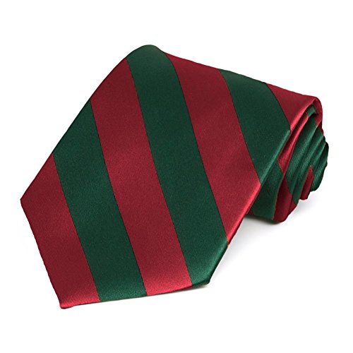 Image of tiemart Men's Striped Tie Standard Length
