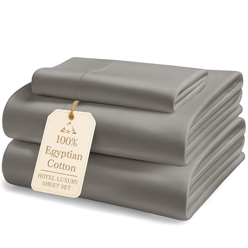 Lane Linen 100% Egyptian Twin Bed Sheets