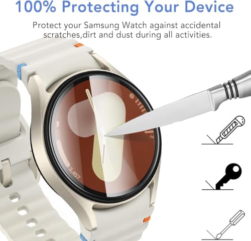 Image of Supershieldz Tempered Glass for Samsung Galaxy Watch 6 /7 (40mm) - 2 Pack