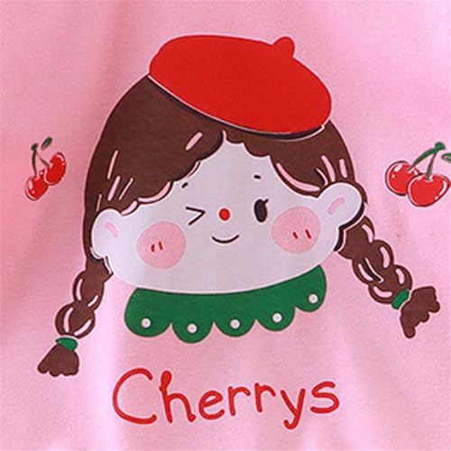 Kids Baby Girls Boys Elastic Cotton Top Pants Set Funny Print Long Sleeve Warm Comfy 𝗣a𝗷amas Set Fall Winter2