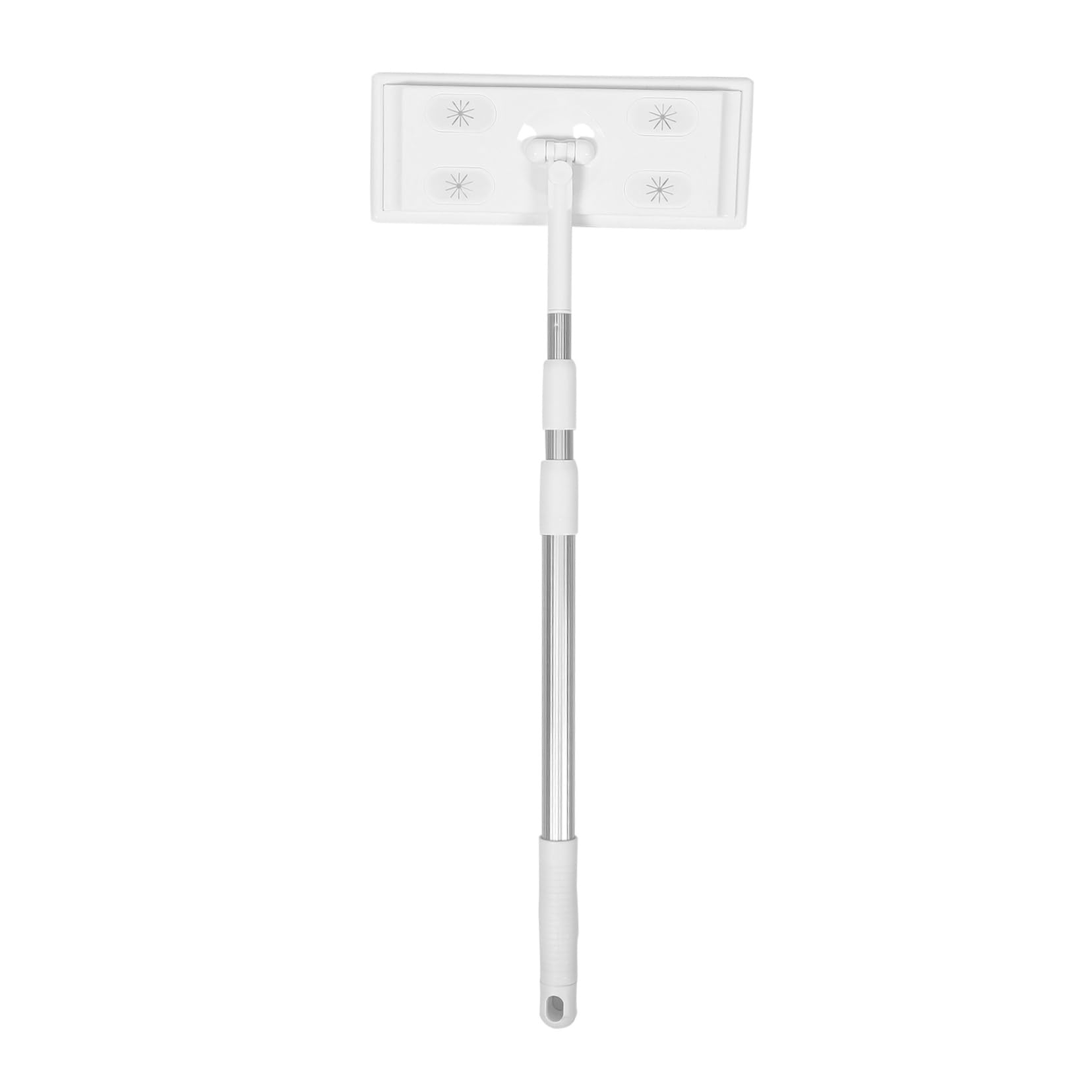 Yardwe Mopa Estática Extensible Mango Telescópico de 3 Secciones para Limpiar Suelos de Madera y Baldosas, Microfibra y Aleación de Aluminio, Adecuado para Uso Doméstico