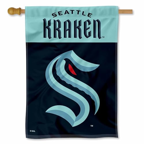 Kraken Double Sided Banner drapeau sans transparence lisible des deux côtés