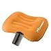 REEHUT Camping Pillow Ultralight, Travel Pillow Inflatable for Sleeping/Hiking/Backpacking - Included Storage Bag(Orange)