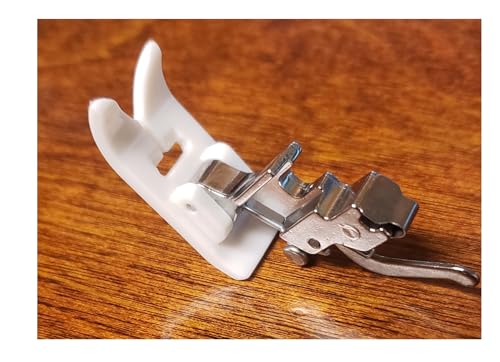 Pie Prensatelas Zigzag Antiadherente Teflón para Máquina de Coser miniatura 3