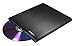 Archgon, Externer DVD Brenner Player G, PC, Mac, USB 3.0 USB-C M-Disk, Slot Load Disc Drive, Alu, schwarz