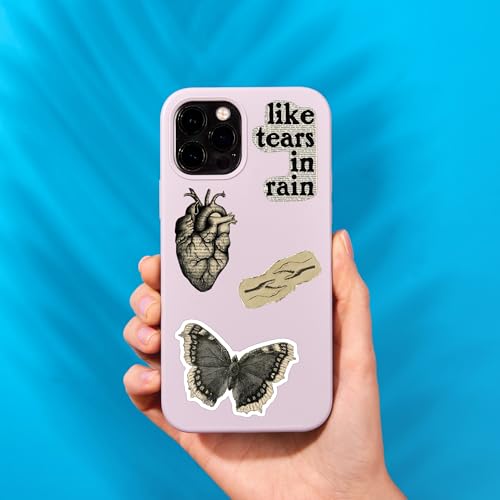 Image of Pack of 15 Cute Stickers for Laptops /Mobiles /Guitar /Journal etc. (Simple Aesthetic)