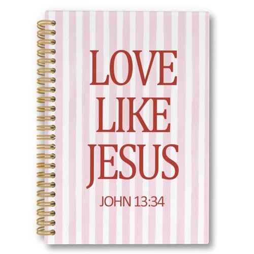 Cahier chrétien Love Like Jesus - Ne perdez plus vos notes de prière