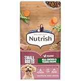 Nutrish Rachael Ray Dry Dog Food Small Breed Real Chicken & Veggies Recipe, 5 lb. Bag