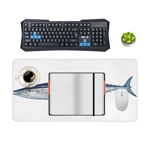 Tuna Thunnus Desk Pad de Goma 60x30 cm No Deslizable miniatura 4