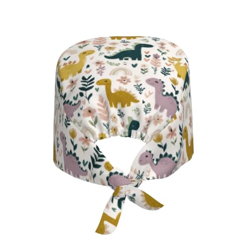 Image of Adjustable Scrub Cap with Sweatband, Breathable Working Hat for Men /Women