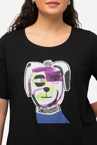 T-Shirt Imprimé Chien Idéal pour Vos Promenades Décontractées