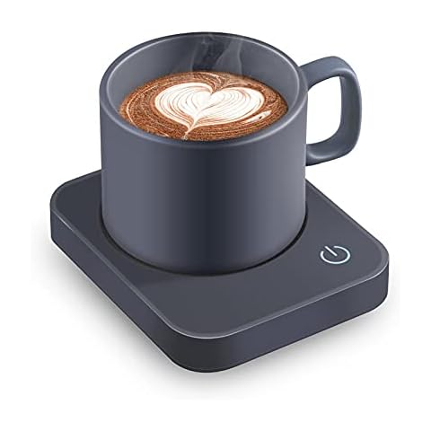 VOBAGA Coffee Mug Warmer (No Mug), Electric Coffee Warmer for Office Desk Accessories with Auto Shut Off, 3 Temperature Setting Smart Cup Warmer for Heating Coffee, Beverage, Milk and Tea Cover