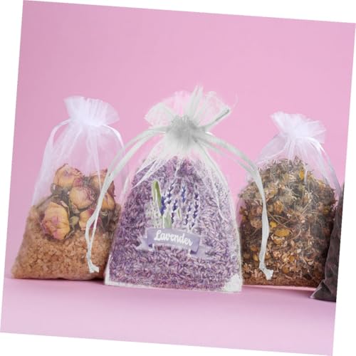 20 bolsas de malla con cierre para sachets de lavanda miniatura 5