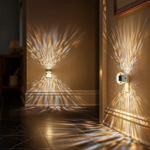Image of Briignite Night Light, Sliver Night Lights Plug into Wall, LED Projector Night Light, Soft White for Bedroom, Dimmable Brightness Dusk to Dawn Nightlight for Kids, Bathroom, Gaming Room, Home Decor