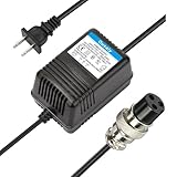 AC17VX2 600mA for Mixing Console Mixer Power Supply AC Adapter 3-Pin Connector Plug for Yamaha MG16/MG166CX/MG166C/F4/F7/6FX/MG82X,Connector Pedalboard Power Supply 17V 600mA,110V-120V Input US Plug