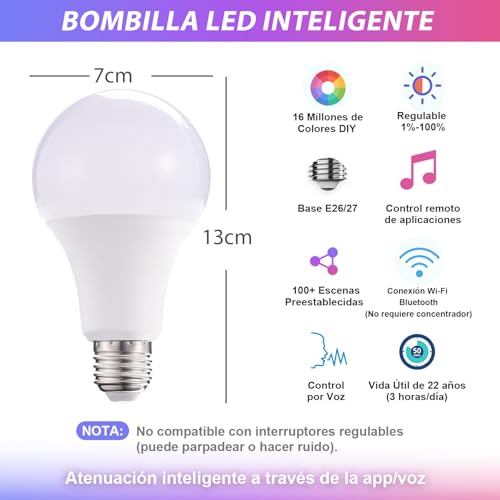 Comparativas de Focos inteligentes comercio los mejores 10. 8 Imagen adicional