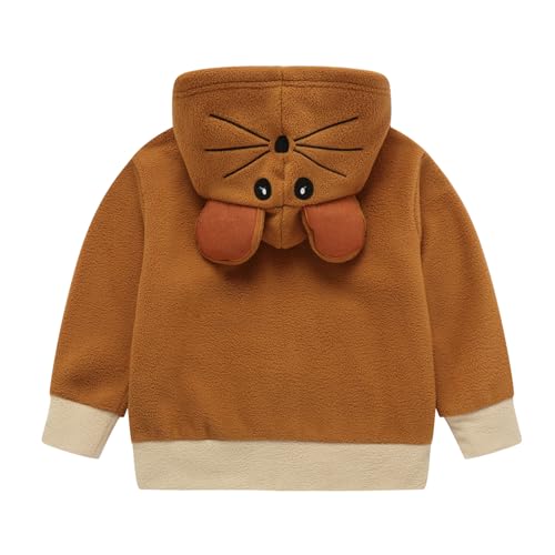 Image of Mud Kingdom Fleece Hoodies Jacket for Boys Girls Full Zipper Long Sleeve Happy Halloween