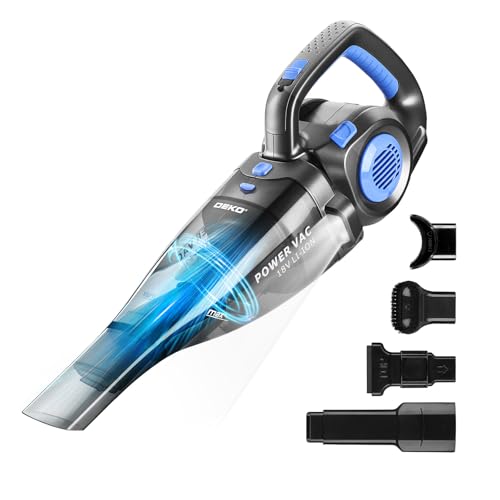 DEKOPRO 22V Cordless Handheld Vacuum 8000Pa LED Light