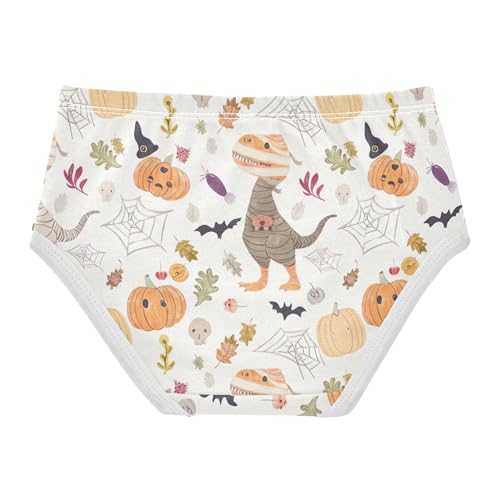 Cotton Toddler Girls Underwear Cute Dinosaurs Halloween Panties for Girl Animal Undies Kids Briefs 2t2